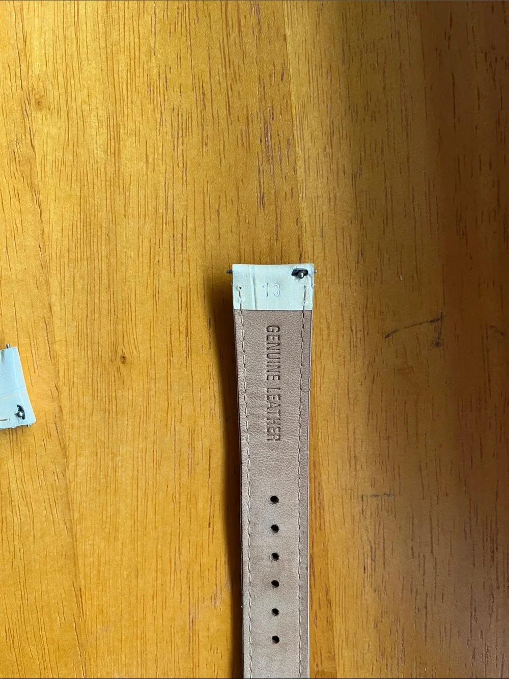 Croc-Embossed Leather Watch Strap for Michele Watches